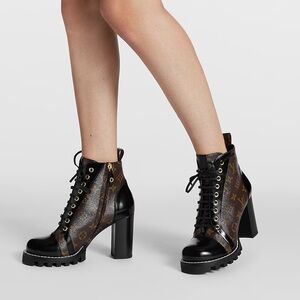 Louis Vuitton Star Trail Lace-Up Ankle Boots